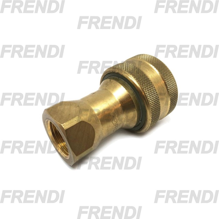 ENCHUFE RAP HI HEMBRA 3/4 BSP DN20 ISOB LATON
