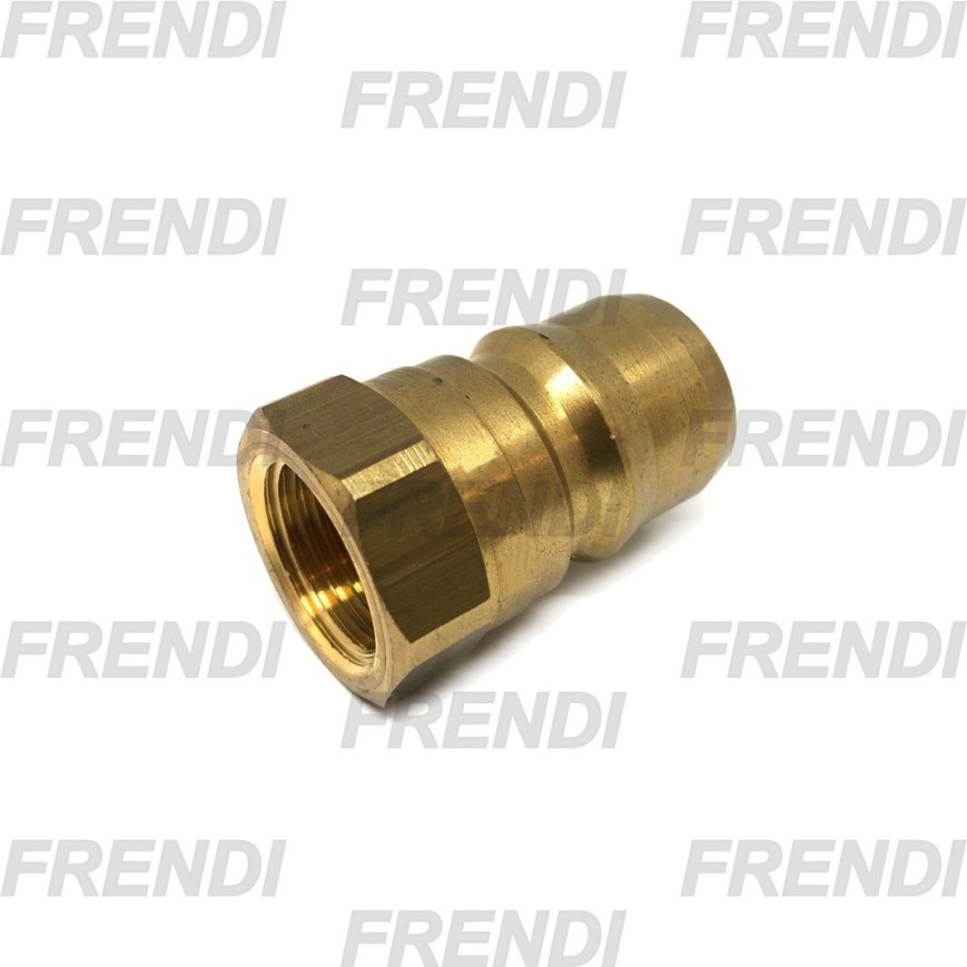 ENCHUFE RAP HI MACHO 1/8 BSP DN04 ISOB LATON