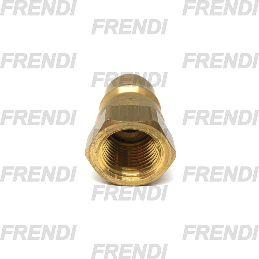 ENCHUFE RAP HI MACHO 3/8 BSP DN10 ISOB LATON