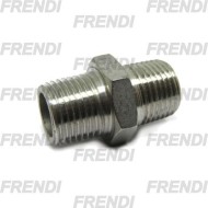 ADPT HI RCT MF-MF 1/2 BSP - 1/2 NPT INOX