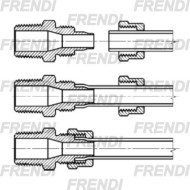 RACOR NE 90º RP T10/08 TP 1/4 RM BSPP S1000 CZ