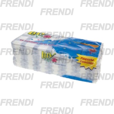 SERVILLETA PAPEL 30X30 CUADRO AZUL LUY