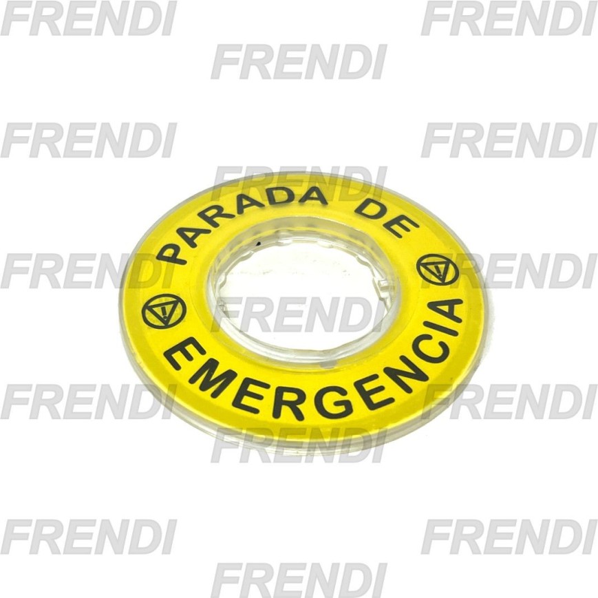 PEGATINA PARADA EMERGENCIA SCH