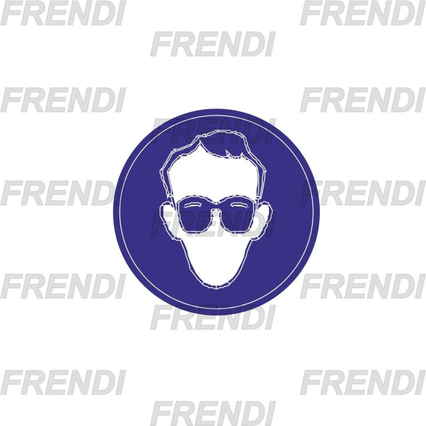 PEGATINA GAFAS SEGURIDAD