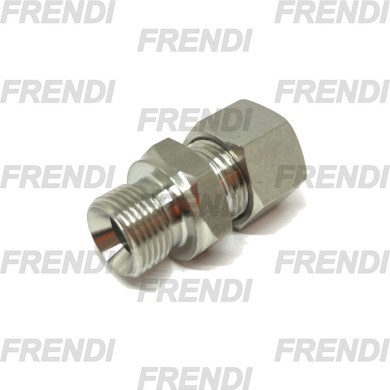 UNION RTR RCT TB-MF T-12-L 1/2 BSPP CONO 60º INOX