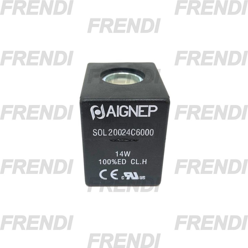 BOBINA NE 024VDC 14W SOL20 SZ30 AIG