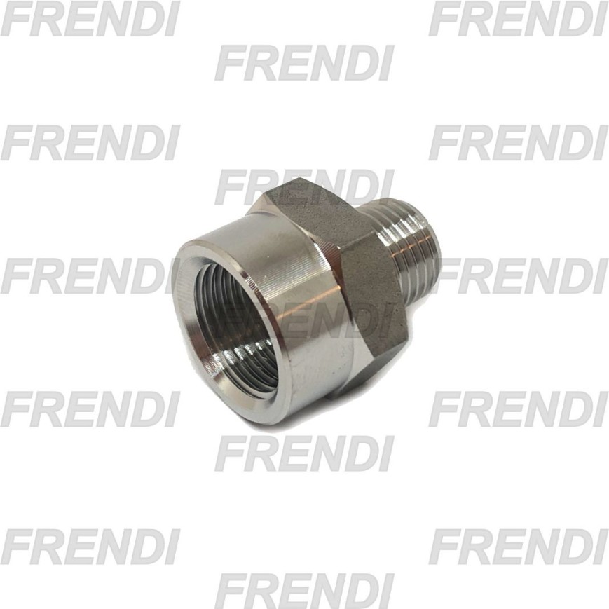 ADPT NE RCT MF-HF 1/4-3/8 RDC BSPT A316 INOX