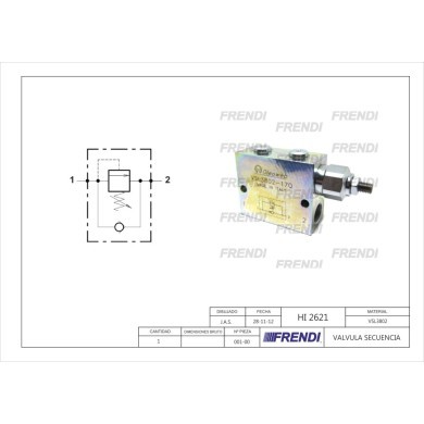 VAL HI SECUENCIA 1/2 BSP VSL OLW