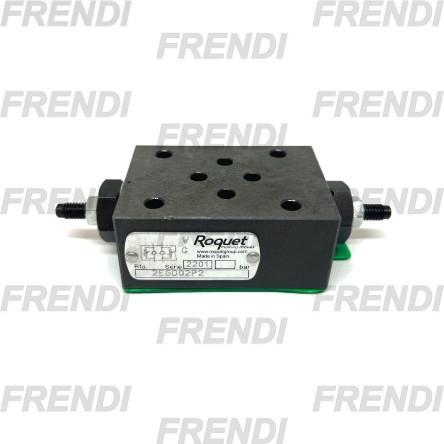 REGULADOR CAUDAL HI DOBLE UNI NG6 A-B 2EGD02P2 RQT