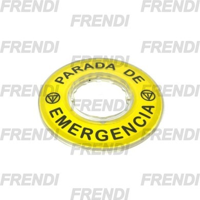 PEGATINA PARADA EMERGENCIA SCH