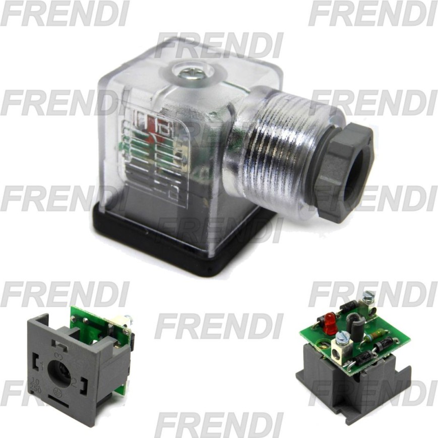 CONECTOR RECTIFICADOR 27.5X27.5 LED 220VAC DS