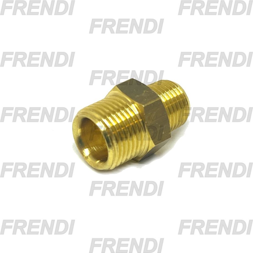 ADPT NE RCT MF-MF T08 12X100 MET - 1/4 BSP