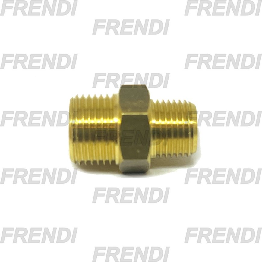 ADPT NE RCT MF-MF T08 12X100 MET - 1/4 BSP