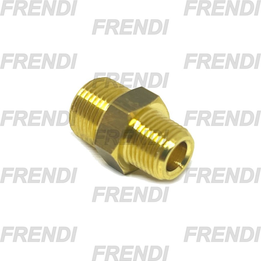 ADPT NE RCT MF-MF T08 12X100 MET - 1/4 BSP