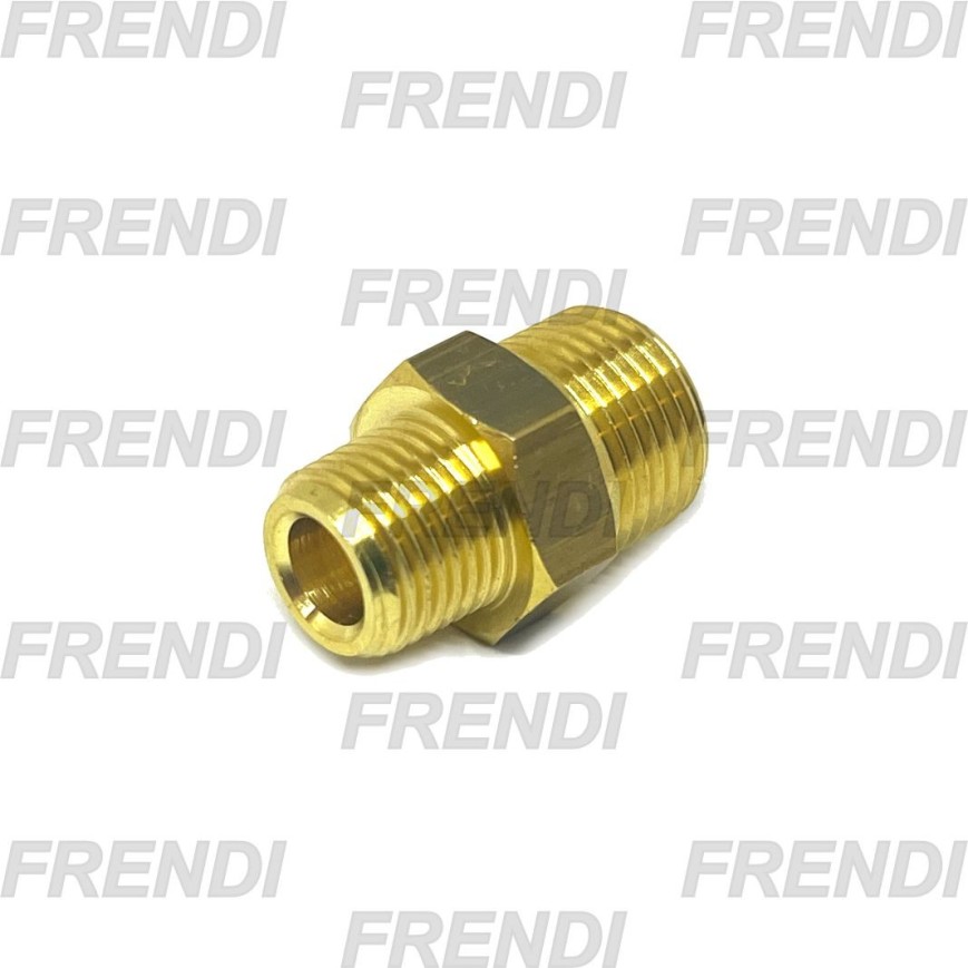ADPT NE RCT MF-MF T08 12X100 MET - 1/4 BSP